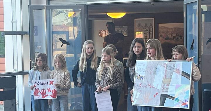 Aktion: Wir sind gegen Mobbing!