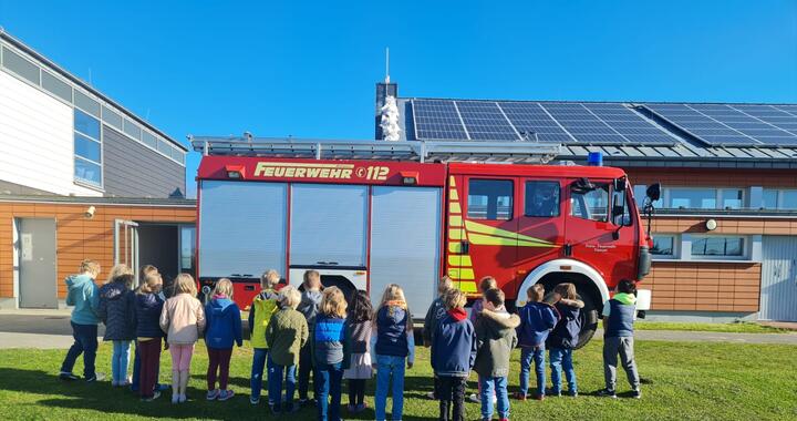 Besuch der Tinnumer Feuerwehr