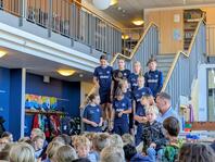 Die Stubai Fußballmädchen waren bei uns zu Besuch