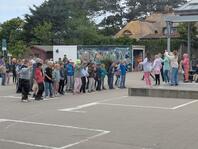 Flashmob auf dem Pausenhof
