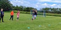Vorbereitungen Zweifelderball-Turnier