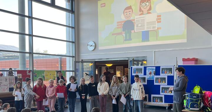 Zu Fuß zur Schule
